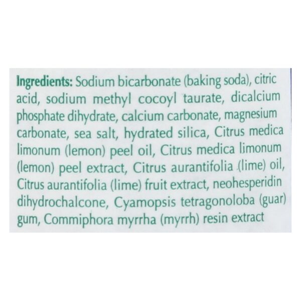 eco dent lemon lime baking soda toothpowder 2 oz.