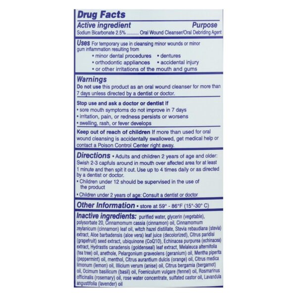 eco dent spicy cool cinnamon daily mouth rinse 8 fl. oz.