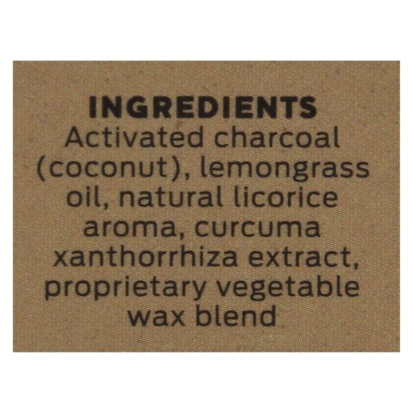 dr. tung's activated charcoal floss 30 yards