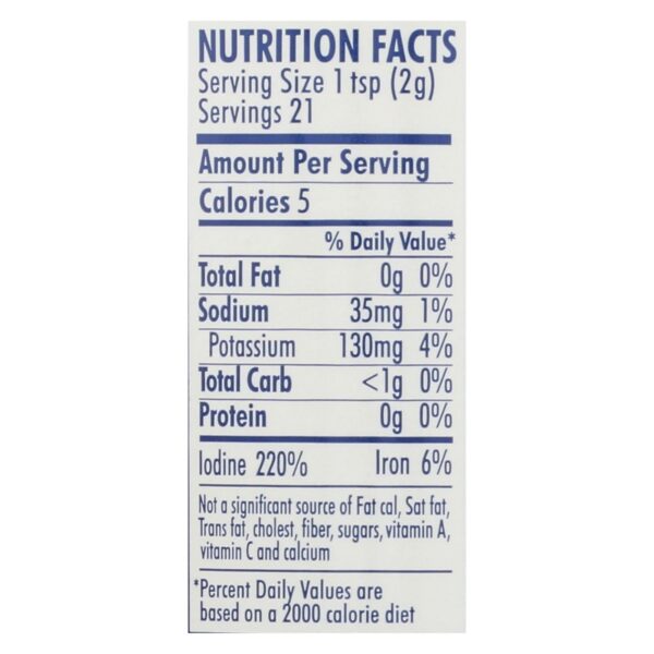 maine coast sea vegetables dulse leaf granulated shaker seasoning 1.5 oz.
