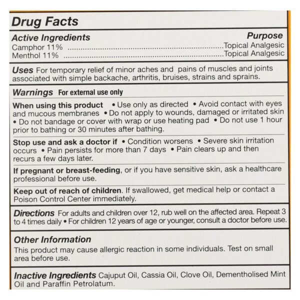 tiger balm ultra strength 0.63 oz.