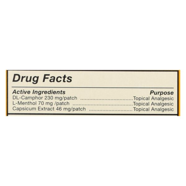 tiger balm pain relieving patch 8 x 4