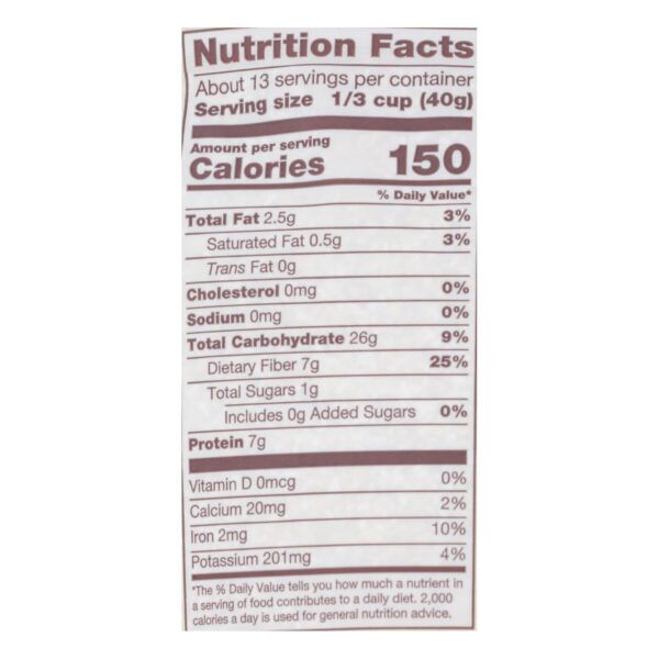 bob's red mill oat bran hot cereal 18 oz. bag