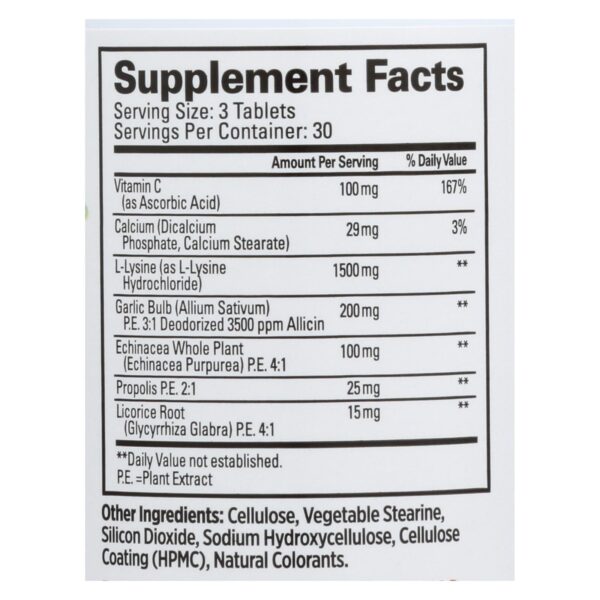 quantum health super lysine + 90 count