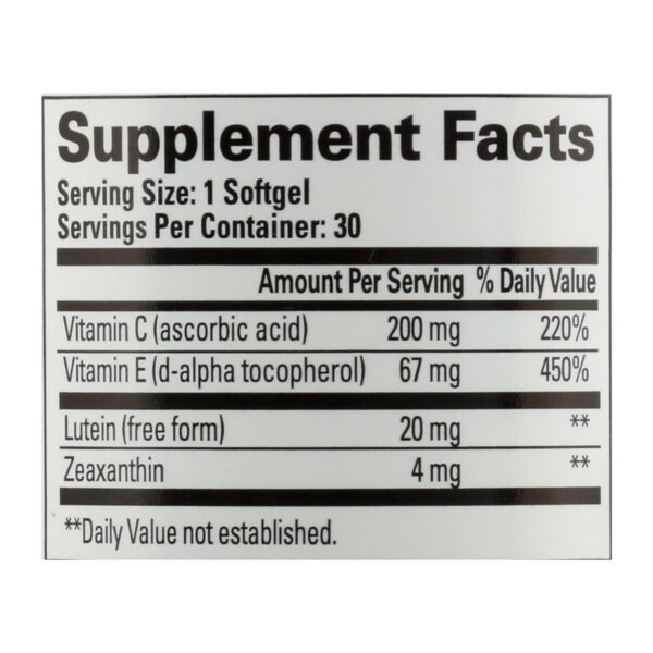 quantum health see lutein+ 30 softgels