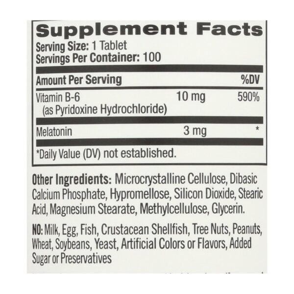 natrol melatonin time release tablets 3 mg 100 tablets