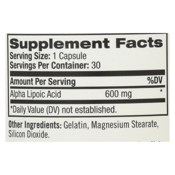 natrol alpha lipoic acid