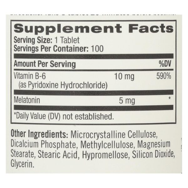 natrol melatonin time release tablets 5mg 100 tablets
