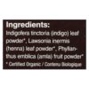 light mountain dark brown henna hair color & conditioner 4 oz.