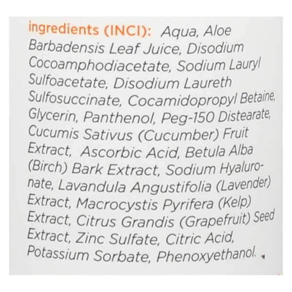 earth science clarifying fragrance free facial wash 8 fl. oz.