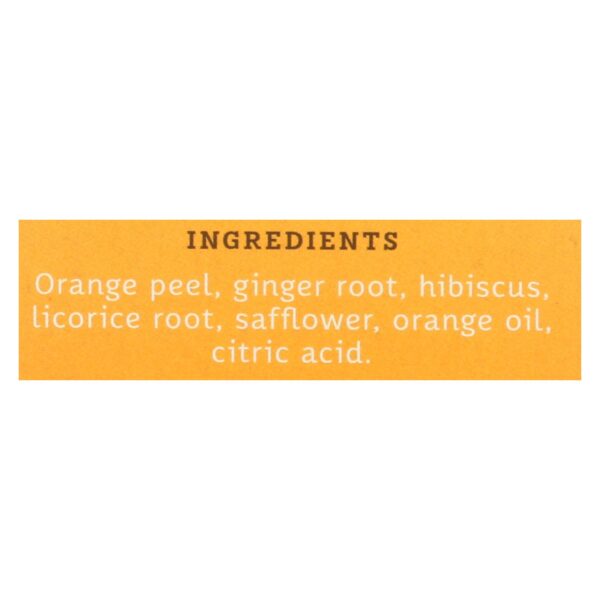 stash tea sunny orange ginger herbal tea bags 18 tea bags