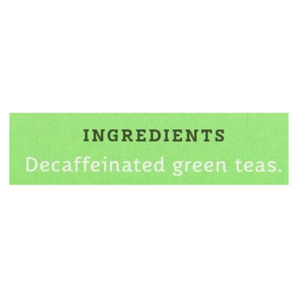 stash tea premium green decaffeinated tea bags 18 foil tea bags
