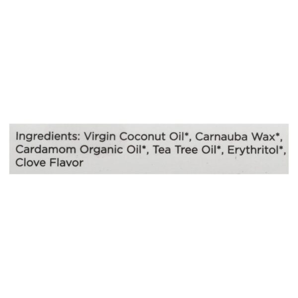 radius organic silk clove cardamom dental floss 55 yards