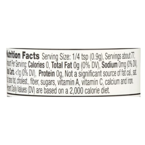 frontier co op organic salt free lemon pepper seasoning 2.5 oz.