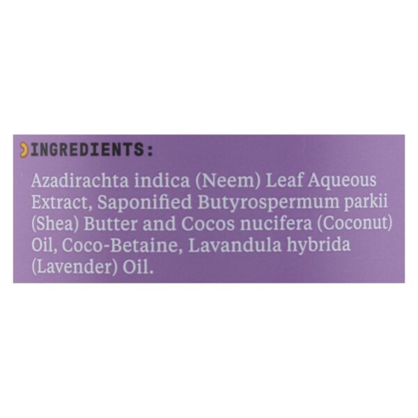 alaffia shea body wash, lavender 32 fl. oz.