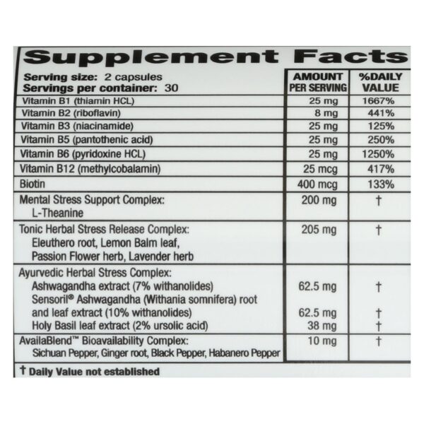 ridgecrest herbals anxiety free 60 count