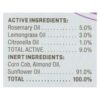 earth kind stay away spiders 2.5 oz. pouch