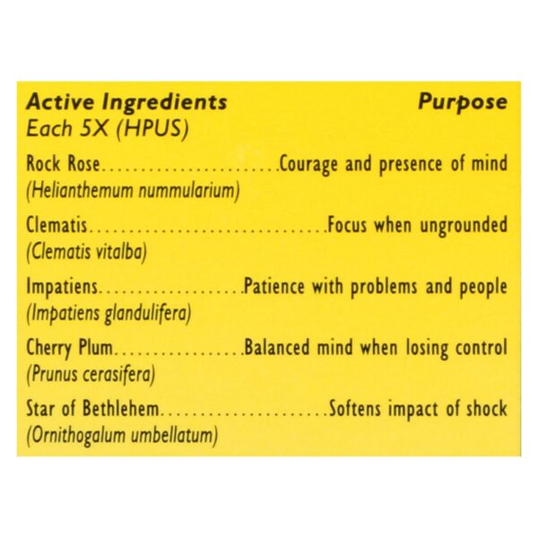 bach flower remedies rescue spray 20 ml