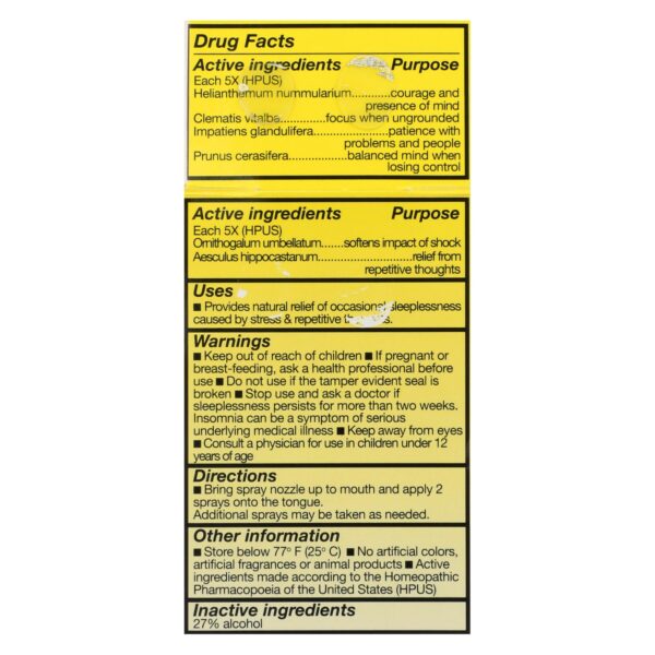 bach rescue remedy rescue sleep 7 ml