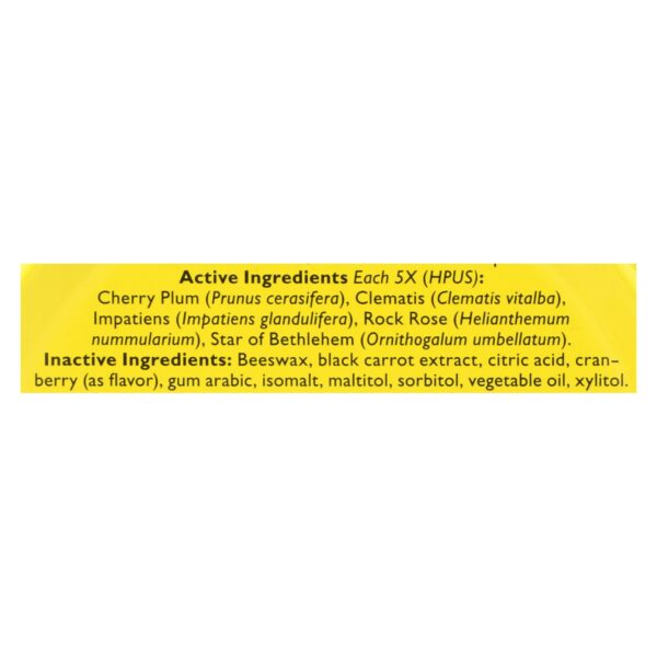bach rescue remedy pastilles, cranberry 50 grams