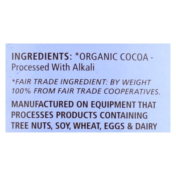 equal exchange organic baking cocoa 8 oz.