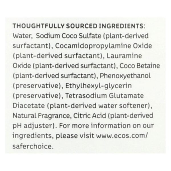 ecos apricot dishmate liquid 25 fl. oz.