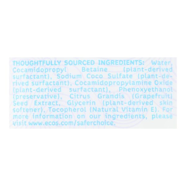 ecos free and clear ecos hand soap 8 fl. oz.