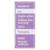 natracare dry & light plus incontinence pads 16 count