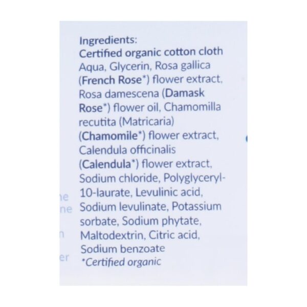 natracare organic cotton intimate wipes 12 count