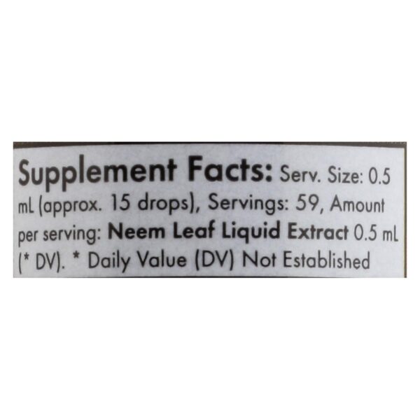 neemaura naturals neem leaf extract 1 fl. oz.