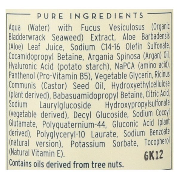 seaweed bath co. moisturizing unscented shampoo 12 fl. oz.