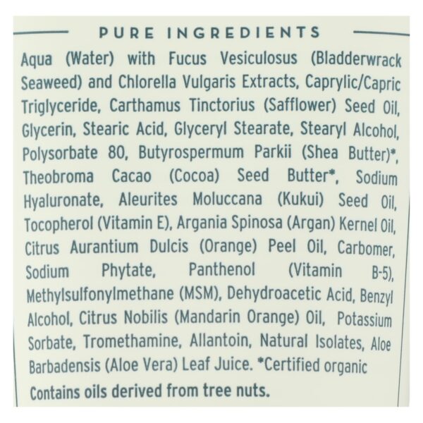 seaweed bath co. citrus vanilla body cream 6 fl. oz.
