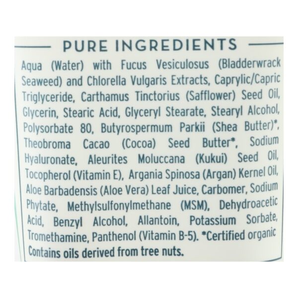 seaweed bath co. unscented travel size body cream 1.5 fl. oz.