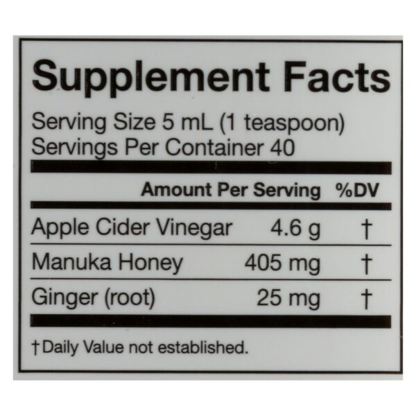 manukaguard nutralize ginger peach 7 fl. oz.