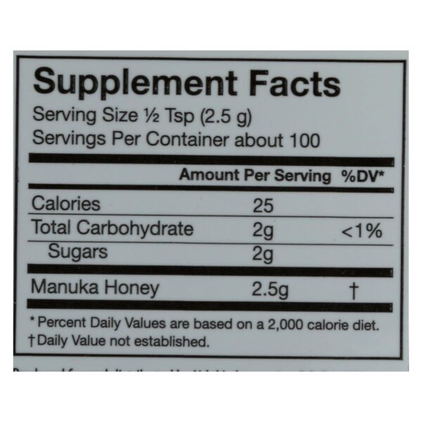 manukaguard medical grade manuka honey 8.8 oz.