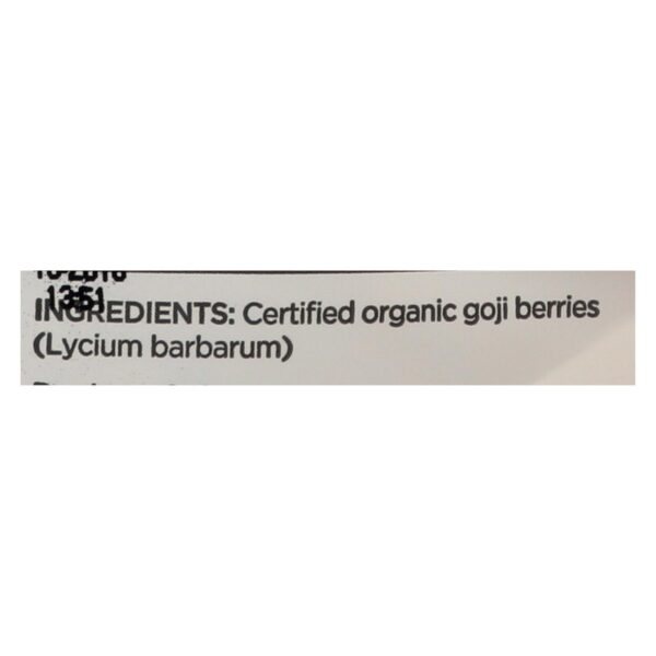 navitas organics dried goji berries 8 oz.