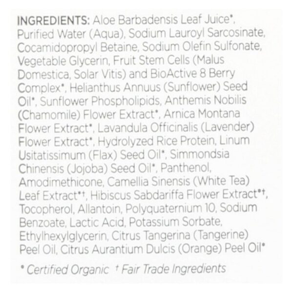 andalou naturals brilliant shine shampoo sunflower and citrus, 11.5 oz