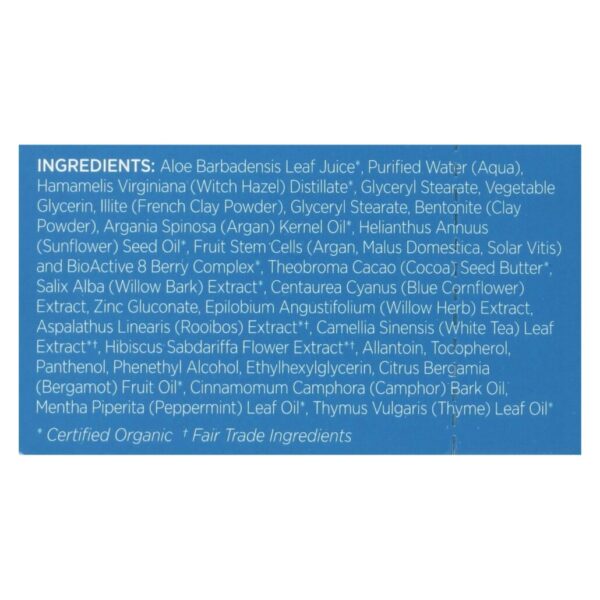 andalou naturals beauty 2 go clarity, clay facial mask instant facial mask pods0.28 oz.