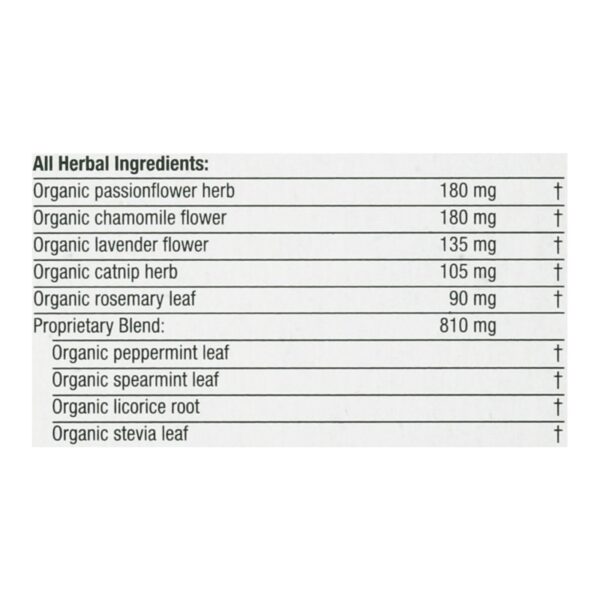 traditional medicinals organic cup of calm tea 16 tea bags