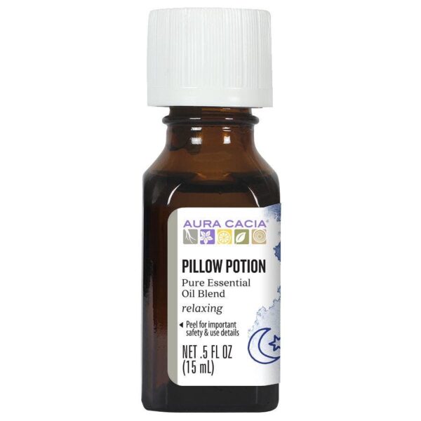 051381881177 aura cacia 05oz essential oil blend pillow potion l188117a1 front 1.jpeg