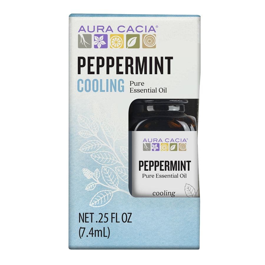 051381883010 aura cacia 0.25oz boxed eo peppermint carton a188301 front 1 1.jpeg