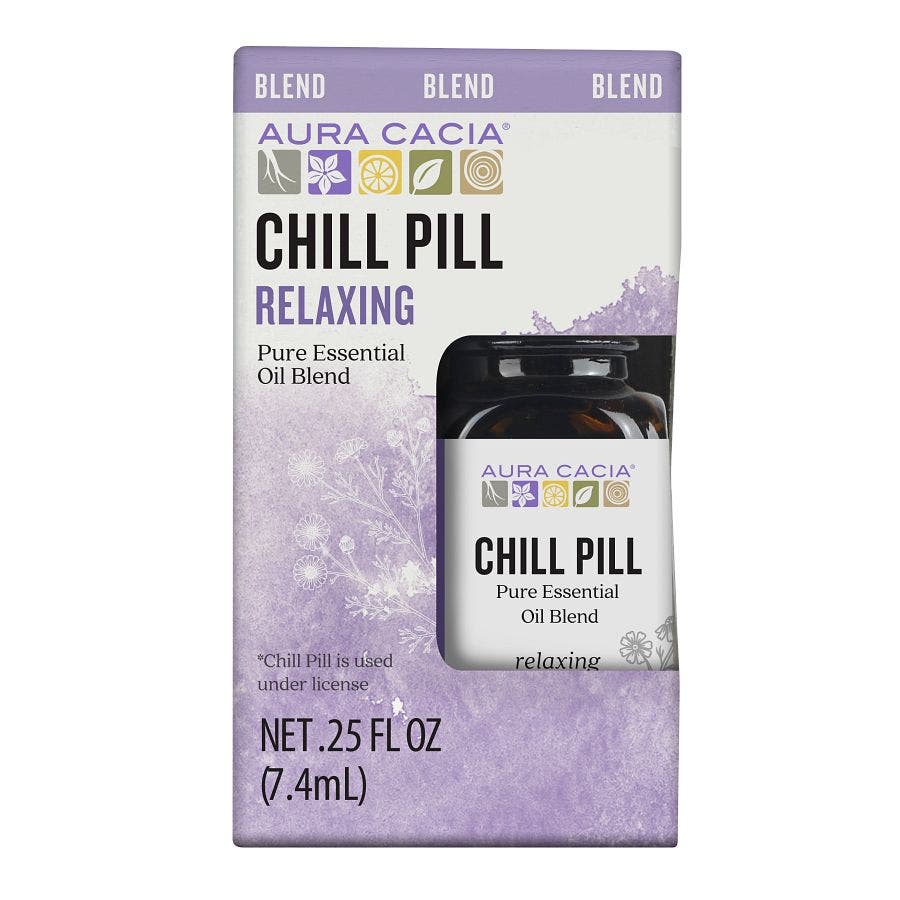 051381883041 aura cacia 0.25oz boxed eo blend chill pill carton a188304 front 1 1.jpeg