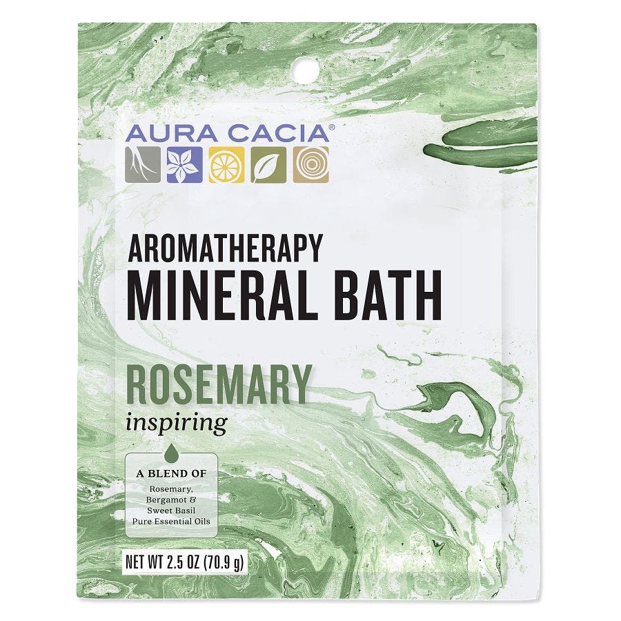 051381885182 aura cacia 2oz mineral bath packet rosemary l188518e front 1.jpeg