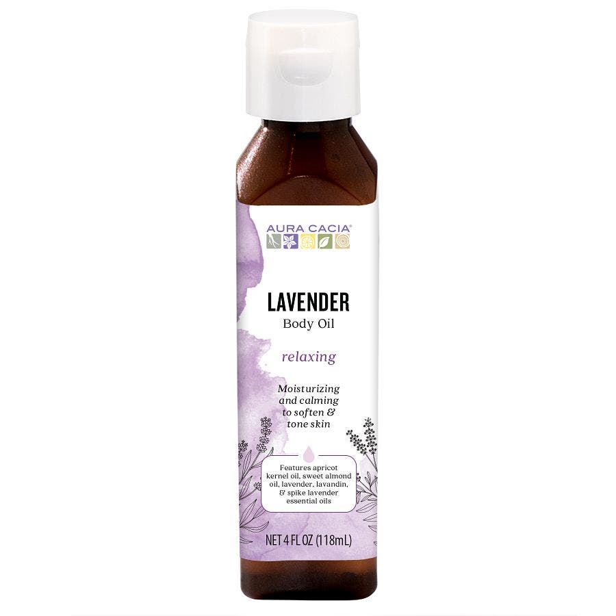 051381886189 aura cacia 4oz body oil lavender l188618d front 1.jpeg