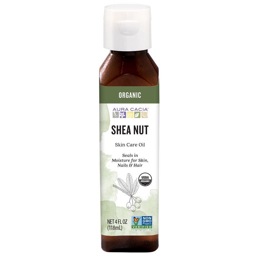 051381903800 aura cacia 4oz shea nut oil l190380b front 1.jpeg