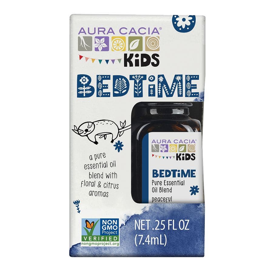 051381908690 aura cacia kids bedtime essential oil 025 oz boxed a190869 front 1.jpeg