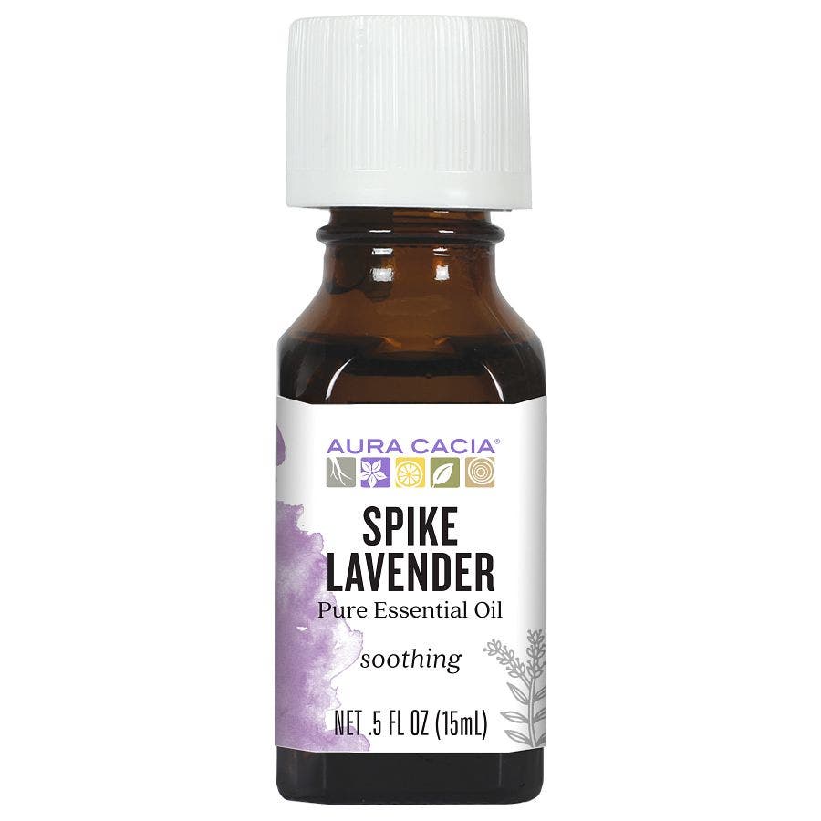 051381912895 aura cacia 05oz essential oil spike lavender l191289c1 front 1.jpeg