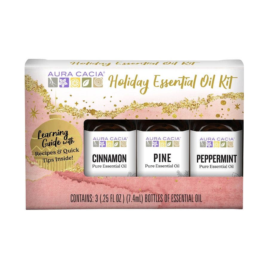 051381991104 aura cacia 2023 holiday essential oil kit carton a199110 front 1.jpeg