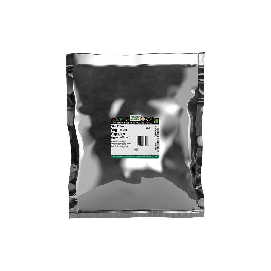 089836060075 frontier coop approx 1000 count size 0 clear vegetarian capsules v1 bag.jpg