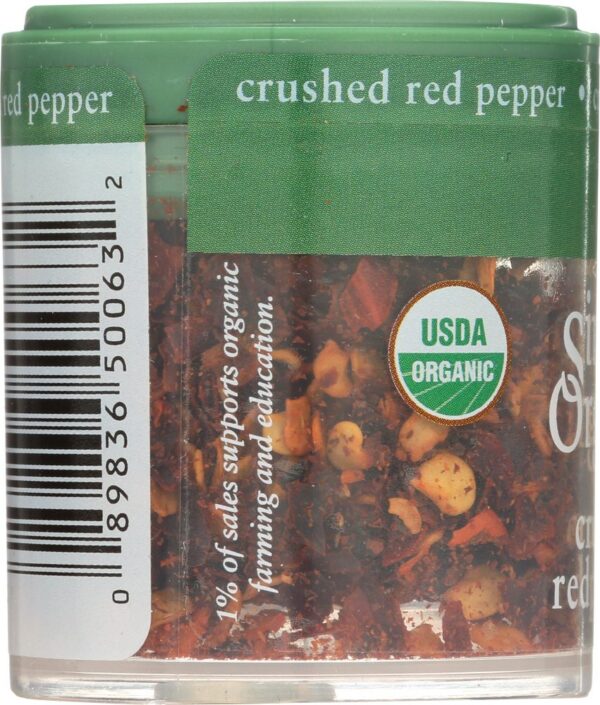 simply organic crushed red pepper 0.42 oz.